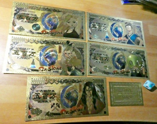 Stone anime set - anime, oro