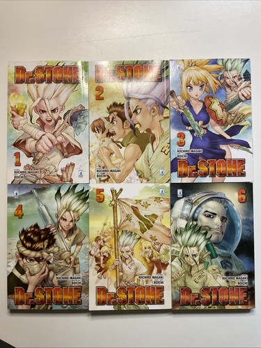 Stone manga sequenza 1 - stone, 1-6